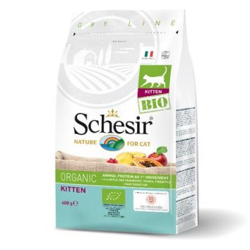 Schesir Bio - сухой корм для котят 400 гр
