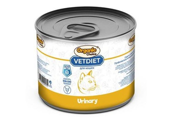 Organic Choice VET Urinary - Консервы для кошек, профилактика мкб 240 гр