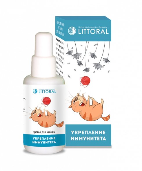 ВАКА - Настойка лекарственных растений для кошек, Укрепление иммунитета, 50 мл