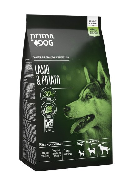 Prima Dog Adult Lamb - Сухой корм для собак с ягненком