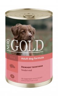 Nero Gold консервы - Консервы для собак "Нежная телятина" 415гр