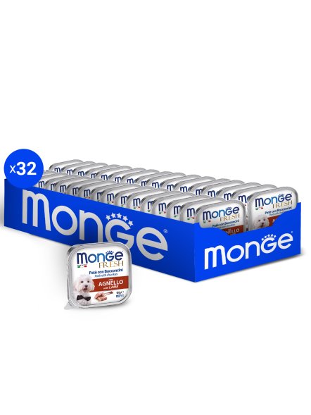 Monge Dog Fresh - Консервы для собак ягненок 100гр