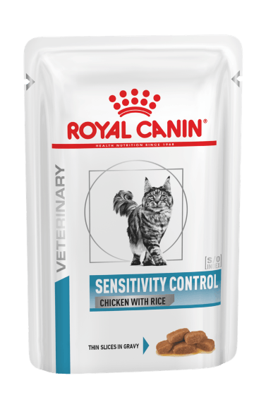 Royal Canin Sensitivity Control S/O - Влажный корм для кошек при пищевой аллергии и непереносимости корма 85гр