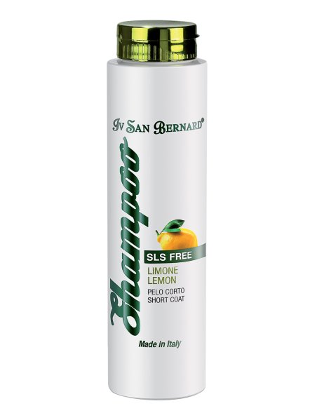 Iv San Bernard Traditional Line PLUS Lemon — Шампунь для короткой шерсти без лаурилсульфата натрия 300 мл