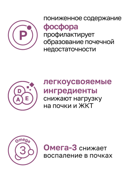 Organix Preventive Renal - Сухой корм для кошек, Поддержание здоровья почек (Профилактика)