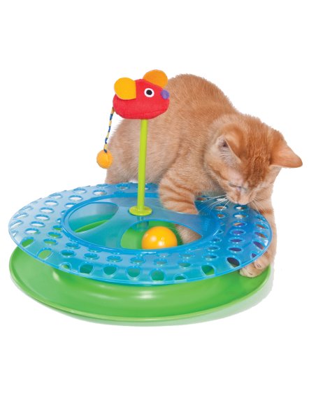 Petstages - Игрушка Трек &amp;quot;2 мячика&amp;quot;, для кошек