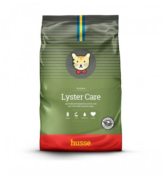 Husse Exclusive Lyster Care - Сухой корм для активных кошек