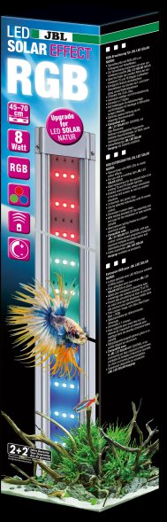 JBL - Дополнительное RGB освещение для JBL LED SOLAR NATUR (LED SOLAR EFFECT 15W)