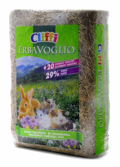 Cliffi Erbavoglio - Сено богатое клетчаткой, для кроликов и мелких домашних грызунов