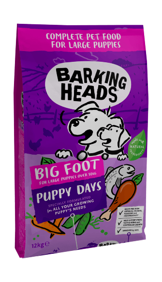 38541.580 Barking Heads Little Big Foot - Syhoi korm dlya shenkov krypnih porod kypit v zoomagazine «PetXP» Barking Heads Little Big Foot - Сухой корм для щенков крупных пород