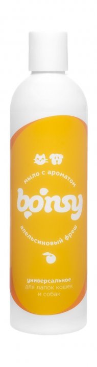 Bonsy - мыло для лап с ароматом апельсиновый джем фрэш 500мл