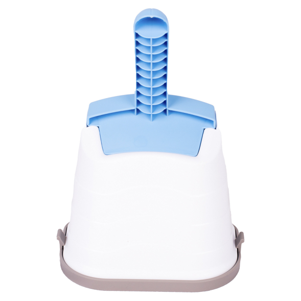 Imac - Туалет - лоток для кошек с совочком на подставке 50х40х15 см (DUO)