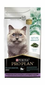 Pro Plan Nature Elements - Сухой корм для взрослых кошек, с индейкой