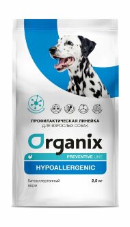 Organix Preventive Line Hypoallergenic - Гипоаллергенный сухой корм для собак