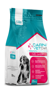 Carni VetDiet Puppy Support - Сухой корм для щенков с нарушениями развития и проблема с ЖКТ 2,5кг