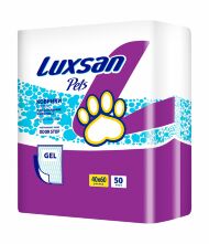 Luxsan - Пеленки для животных, 40*60 см (гелевый абсорбент), 50 шт