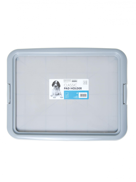 M-Pets - Набор для приучения к туалету: рамка-держатель, серый, 60x46x2,7 см