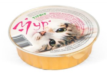 TitBit - МУР - Консервы для кошек Мясное ассорти с говядиной 65гр