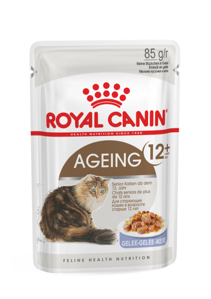 Royal Canin Ageing +12 - Влажный корм для кошек старше 12 лет, в желе 85гр