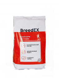 BreedEX - Сухой корм для взрослых кошек, с Курицей и Рисом