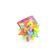 Papillon - Игрушка для собак "Цветная головоломка", латекс, 7-8см