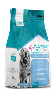 Carni VetDiet Allergy Deffence - Сухой корм для собак при аллергиях, с лососем, 2,5кг