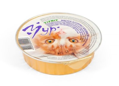 TitBit - МУР - Консервы для кошек Мясное ассорти с кроликом 65гр