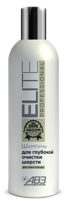 Elite Professional - Шампунь для глубокой очистки шерсти собак и кошек 270 мл Elite Professional - Шампунь для глубокой очистки шерсти собак и кошек 270 мл