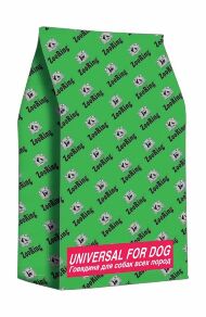 ZooRing Universal - Сухой корм для собак, с говядиной и рисом 20кг