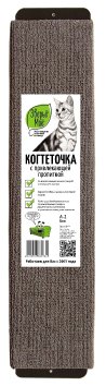 Зверьё моё - Когтеточка - доска для кошек А-2, ковровая, средняя, 60х13х3 см, бежевый