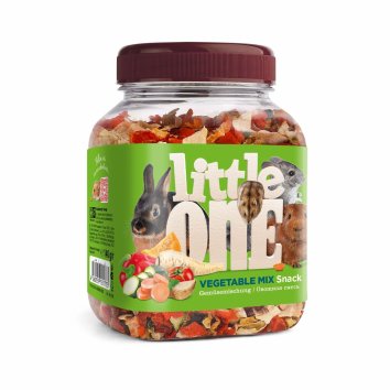 Little One - Лакомство для всех видов грызунов, овощная смесь, 140г