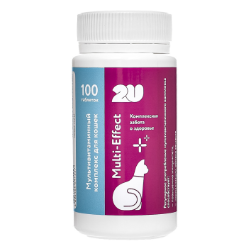 Multi - Effect мультивитаминный комплекс для кошек 50 гр