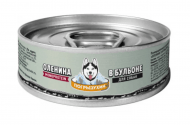 Погрызухин - Консервы для собак, оленина в бульоне