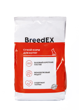 BreedEX - Сухой корм для котят, с Курицей и Рисом
