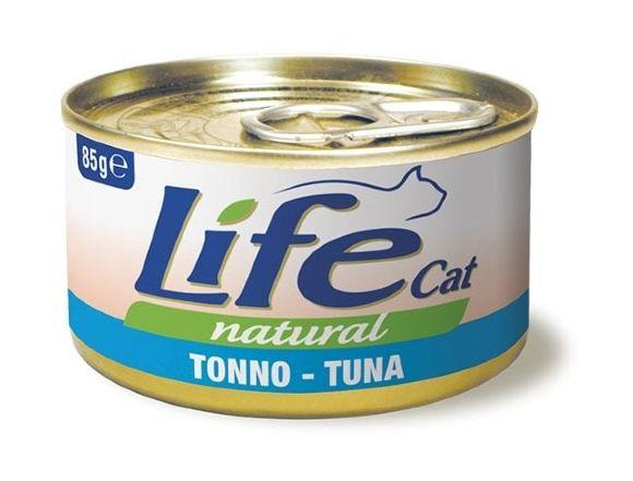 14451.580 LifeCat Tuna - Konservi dlya koshek s tyncom v bylone kypit v zoomagazine «PetXP» LifeCat Tuna - Консервы для кошек с тунцом в бульоне