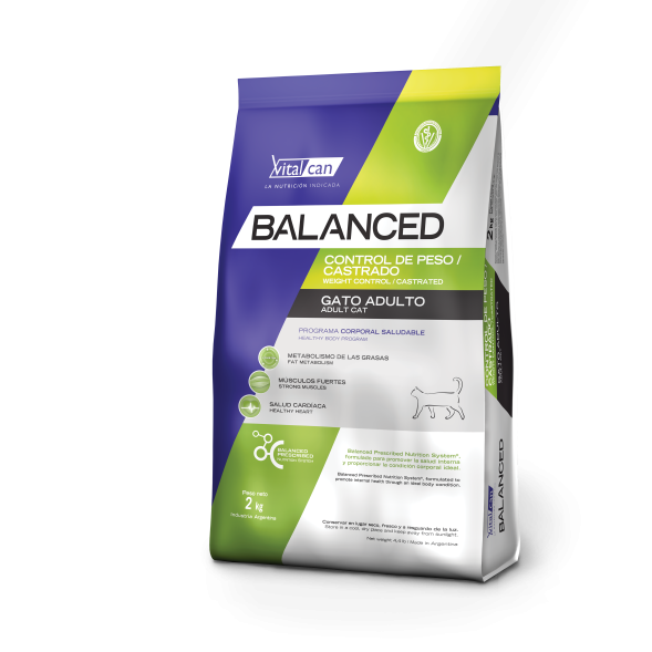 VitalCan Weight Control - Сухой корм для стерилизованных кошек, контроль веса (Balanced /Castrated)
