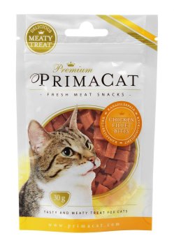 Prima Cat Fresh Meat Snacks Chicken fillet bites - Лакомство для кошек из свежего мяса &amp;quot;кусочки куриного филе&amp;quot; 30 гр.