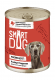 Smart Dog - Консервы для собак и щенков кусочки говядины с морковью в нежном соусе