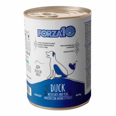 Forza10 Maintenance - Консервы для взрослых собак, с Уткой, Овсом и Горошком, 400 гр Forza10 Maintenance - Консервы для взрослых собак, с Уткой, Овсом и Горошком, 400 гр