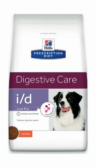 Hill's Prescription Diet i/d Low Fat Digestive Care - Лечебный корм для Собак при заболеваниях ЖКТ с низким содержанием жиров