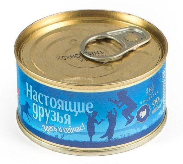 TiTBiT - Консервы для собак - Настоящие друзья - Мясное ассорти с индейкой