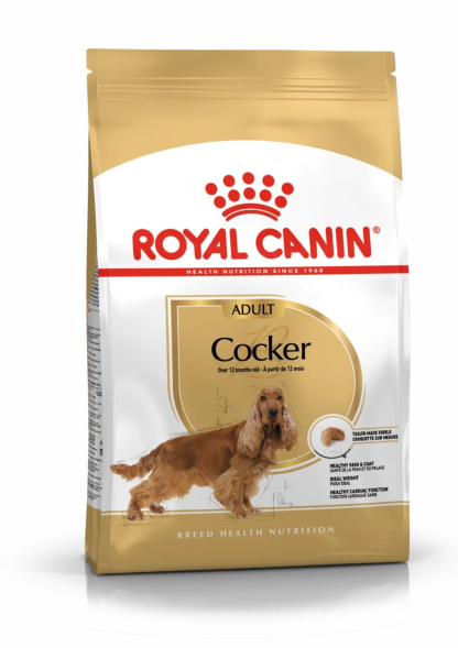 Royal Canin Cocker Adult - Для взрослых собак кокер спаниель