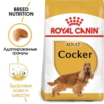 Royal Canin Cocker Adult - Для взрослых собак кокер спаниель