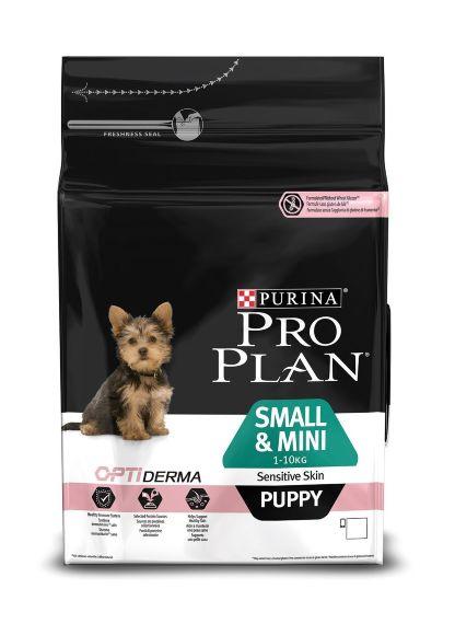 6541.580 Pro Plan Puppy Small  Mini Sensitive Derma - Syhoi korm dlya shenkov miniaturnih i melkih porod s lososem . Zoomagazin PetXP pro-plan-puppy-small-mini-sensitive.jpg