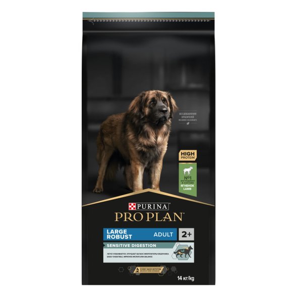 Pro Plan - Сухой корм для крупных пород собак, с ягненком (Large Adult Robust Lamb)