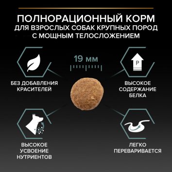 Pro Plan - Сухой корм для крупных пород собак, с ягненком (Large Adult Robust Lamb)