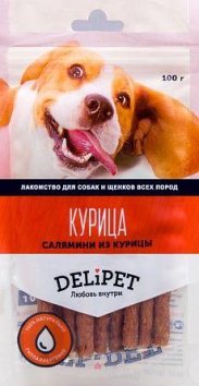 Delipet Салямини из курицы