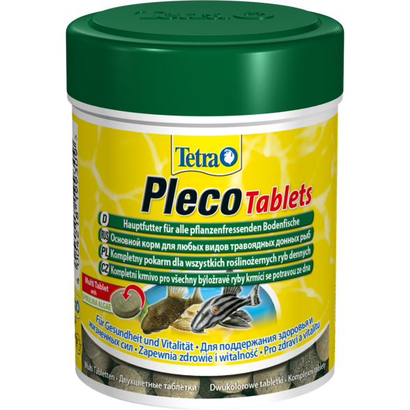Tetra - корм для травоядных донных рыб (Pleco Tablets)