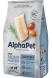 AlphaPet СуперПремиум Monoprotein (Монопротеин) - Сухой корм для взрослых собак средних и крупных пород, с Белой Рыбой, 12 кг