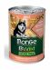 Monge Dog BWild Grain Free - Беззерновые консервы из лосося с тыквой и кабачками для взрослых собак всех пород 400г